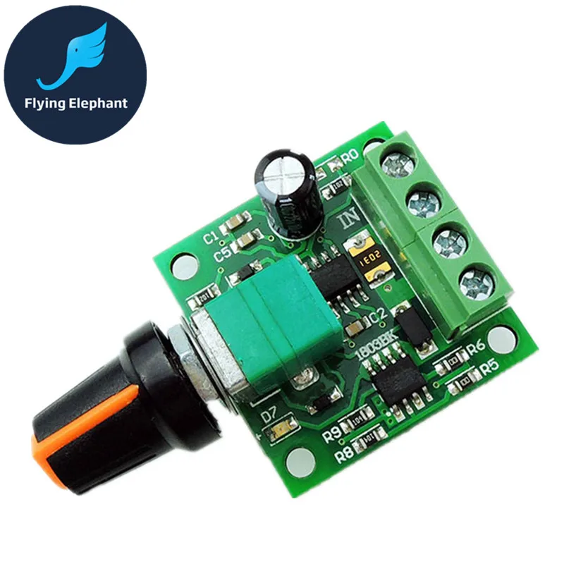 Мини шим тока мотор Скорость регулятор 1,8 V 3V 5V 6V 12V 2A+ Переключение Функция