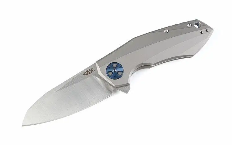 Складной нож Флиппер Lange ZT0456 подшипник лезвие D2 ручка TC4 Карманный Походный для