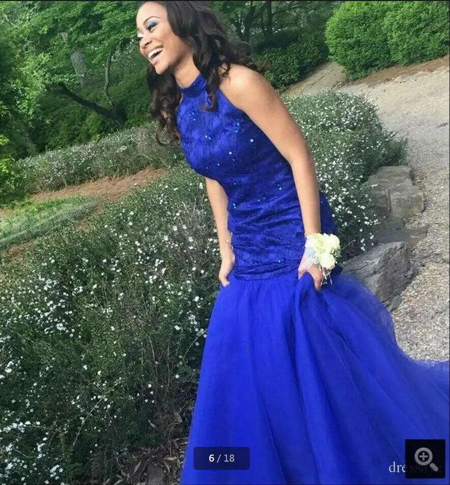 Новинка 2016 Дизайнерское черное кружевное платье для выпускного вечера