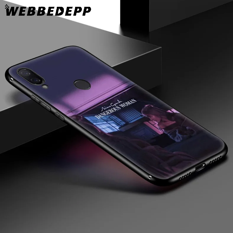 WEBBEDEPP Ariana Grande сексуальный мягкий чехол для Xiaomi Redmi K20 7A 4A 4X5 5A 6 6A S2 Note 8 7 Pro Plus Prime |