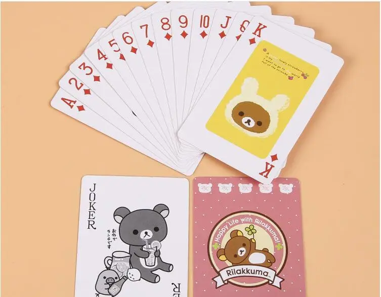 Мультяшное детское игровые карты бумага для рекламы покера|card making paper|cardpaper card