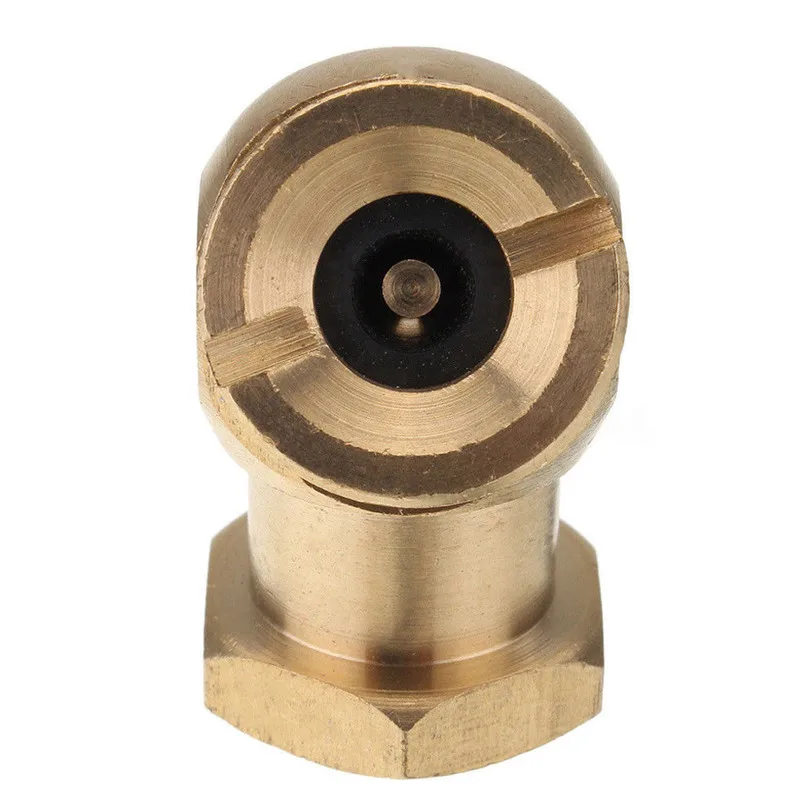 Латунный 1/4 &quotNPT соединитель клапана для накачивания шин CO2 портативный Presta Schrader