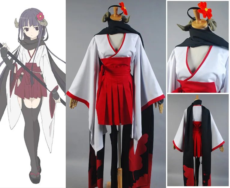 Inu x Boku SS костюм для косплея сиракиин рихийо юкаи платье|cosplay costume|inu boku ssinu |