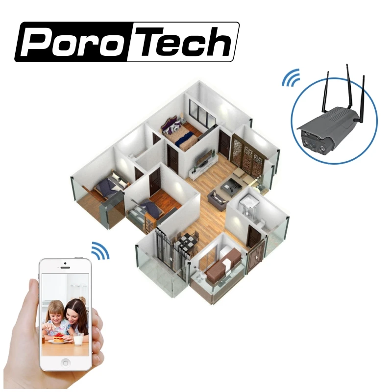 IP камера цилиндрическая Беспроводная с поддержкой Wi Fi 1080P 3G/4G|camera wireless|camera wireless