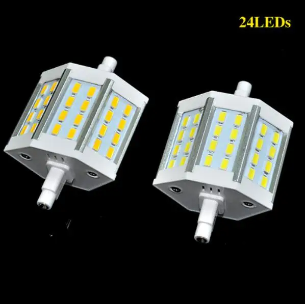Новая светодиодная лампа R7S 2 шт./лот 10 Вт 15 SMD5730 78 мм 118 ac220в энергосберегающая