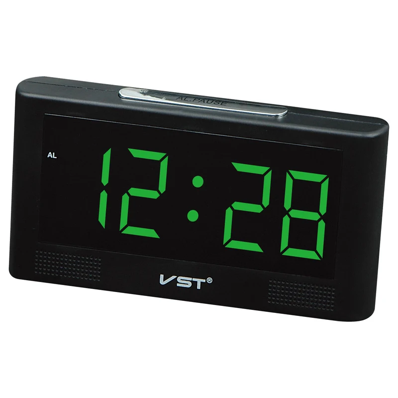 Современные новые настольные часы с питанием от сети переменного тока большие