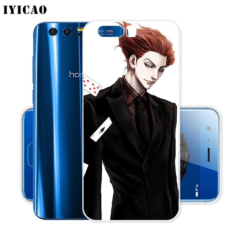 IYICAO hunter x мультяшный Мягкий силиконовый чехол для Huawei Y9 Y7 Y6 Prime 2018 Honor 8C 8X 8 9 10 Lite 7X 7C