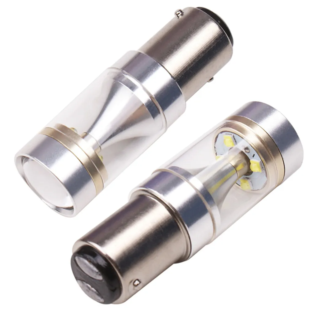 1Pcs white light Car Light 6500k 750Lm 2525 Led S25 1157 bay15d brake tail stop LED Bulbs Universal Lamp bulb | Автомобили и