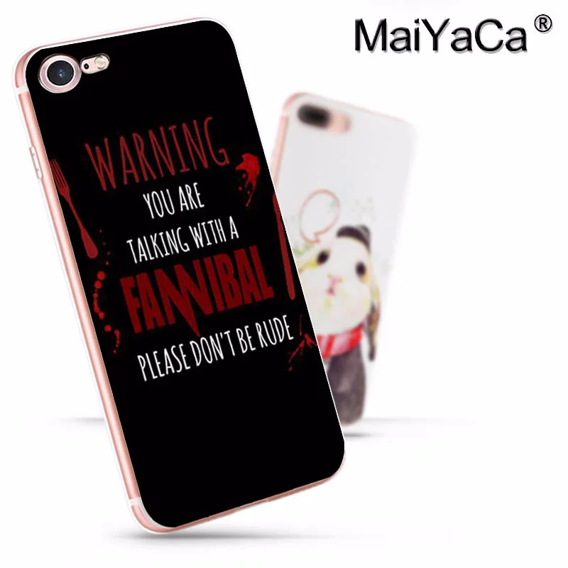 MaiYaCa Ганнибал съешь груб милый чехол для телефона iphone SE 2020 11 pro 8 7 66S Plus X 10 5S XS XR MAX