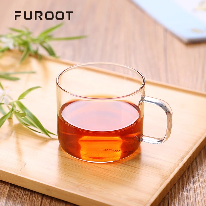 Чайные кружки Furoot из двух частей стеклянные чайные 150 мл чайный набор