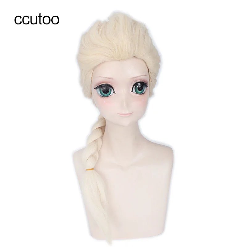 Ccutoo 65 см Kirigakure.Ao no Exorcist блондинка Анна микс Длинные Синтетические волосы косплей