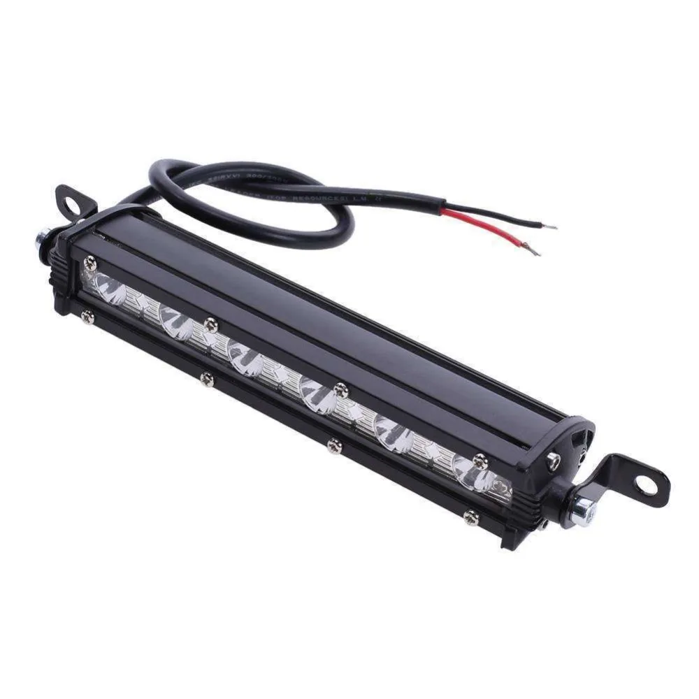 Автомобильные светильники с чипами 18W LED Work Light Bar Lamp Driving Foglight Offroad для Jeep BMW SUV Boat Styling kia on.