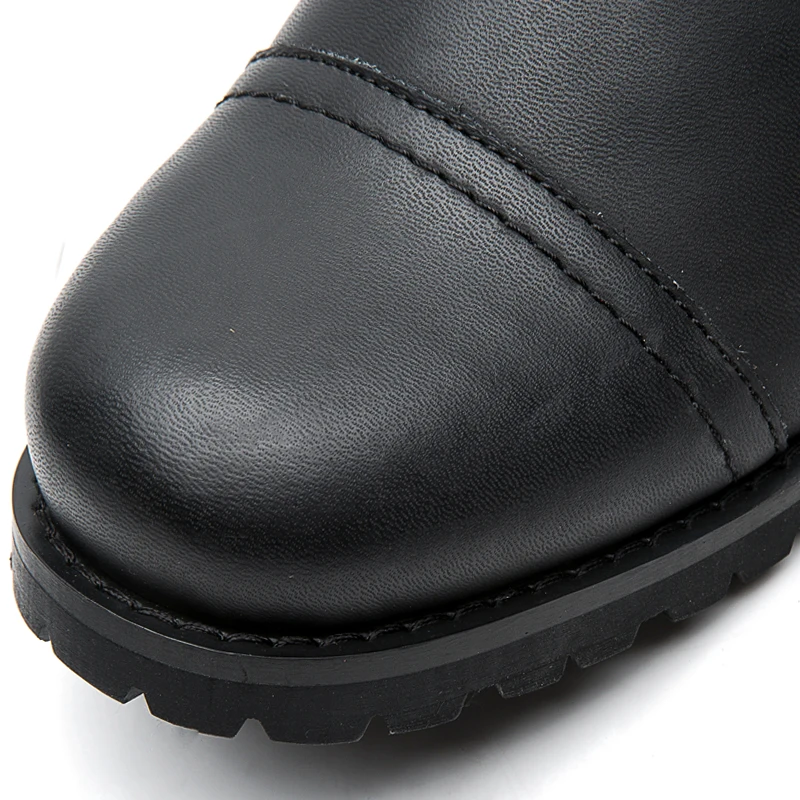 Новые мужские ботинки модная Повседневная Высокая обувь ковбойский стиль