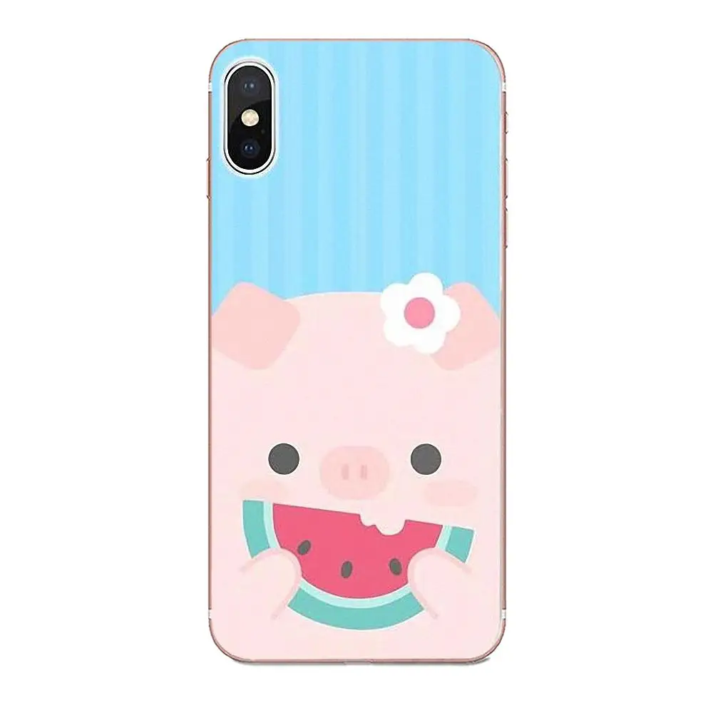 Забавная поросенок милая мягкая картина для Galaxy J1 J2 J3 J330 J4 J5 J6 J7 J730 J8 2015 2016 2017 2018 mini