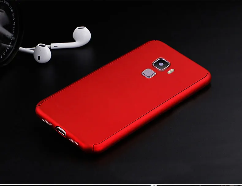 360 Полный Чехол для huawei Honor 7 Чехол 5," Полный Чехол для huawei Honor 7 Чехол Coque чехол с закаленным стеклом