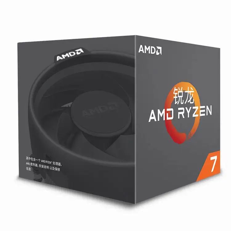 Процессор AMD Ryzen R7 1700 оригинальный процессор 8 ядер 16 потоков AM4 3 0 ГГц TDP 65 Вт 14 нм DDR4