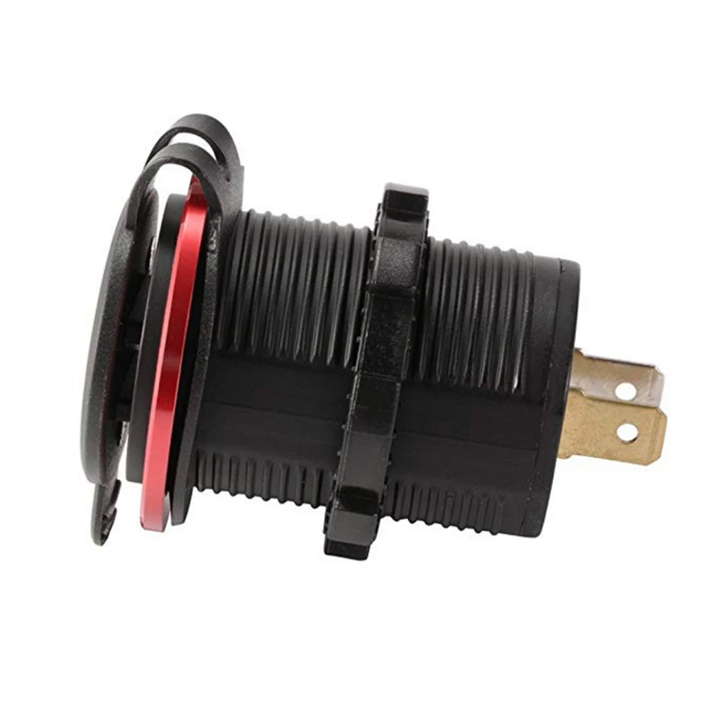 Автомобильный адаптер питания для зарядного устройства с двумя usb портами
