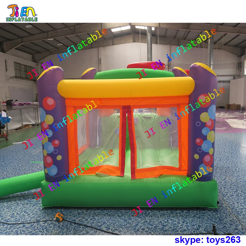 3.5x2x1.2m high inflatable bouncer with slide for kids indoor playground air bouncy jumping house jumper | Игрушки и хобби