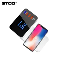 stod qi wireless usb charger type c smart fast charging station quick charge 3 0 for iphone 11 samsung huawei mi 9 phone adapter