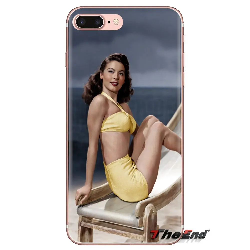 Мягкие прозрачные чехлы для Huawei Nova 2 3 2i 3i Y6 Y7 Y9 Prime Pro GR3 GR5 2017 2018 2019 Y5II Y6II Ava Gardner Actress |