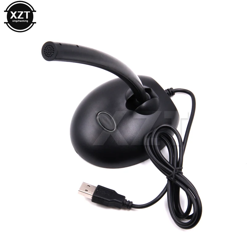 1PCS standard USB Mic Microphone Desktop Talk Noise Cancelling for PC Computer Laptop MAC high quality No driver NEWEST | Электроника
