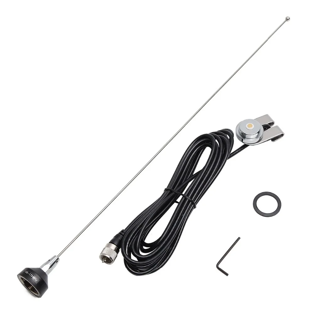 ABBREE NA 37 NMO VHF 136 174 МГц багажная антенна с креплением фоторазъем модель 5 м/фута