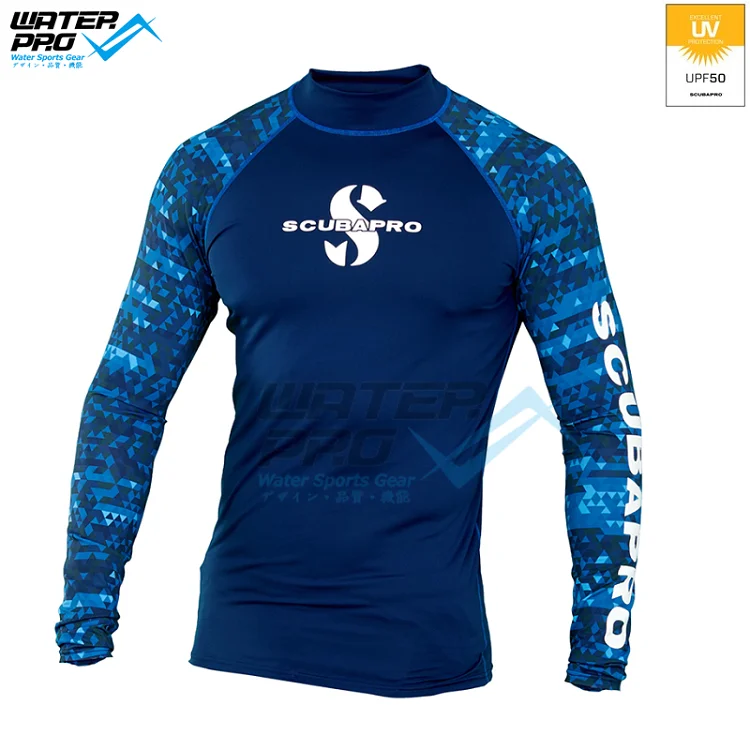 Scubapro RASH GUARD с длинным рукавом UPF 50 MEN|Комбинезоны| |