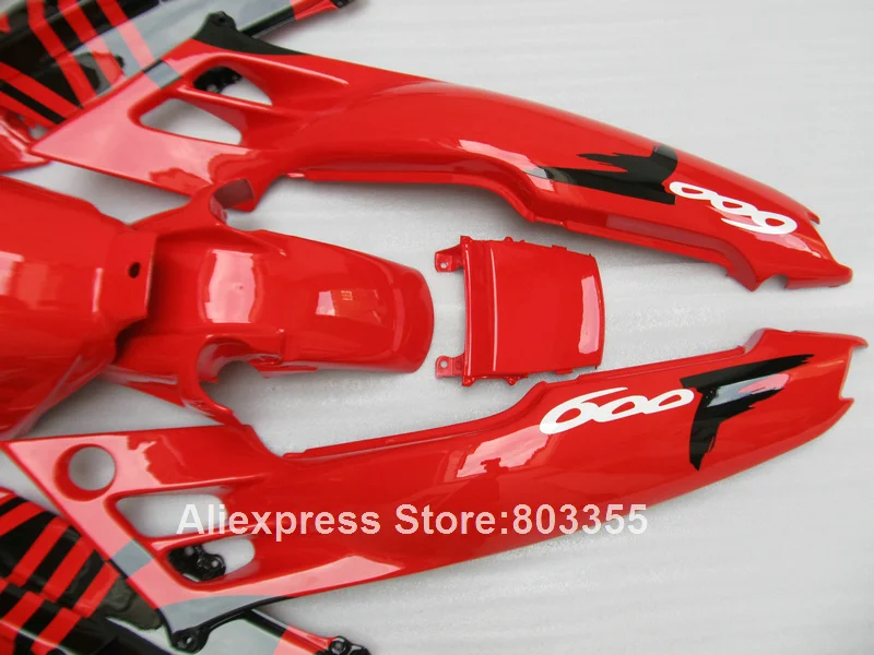 Красный обтекатель для Honda CBR 600 F2 1991 1992 1993 1994 cbr600 ( + крышка бака) комплект
