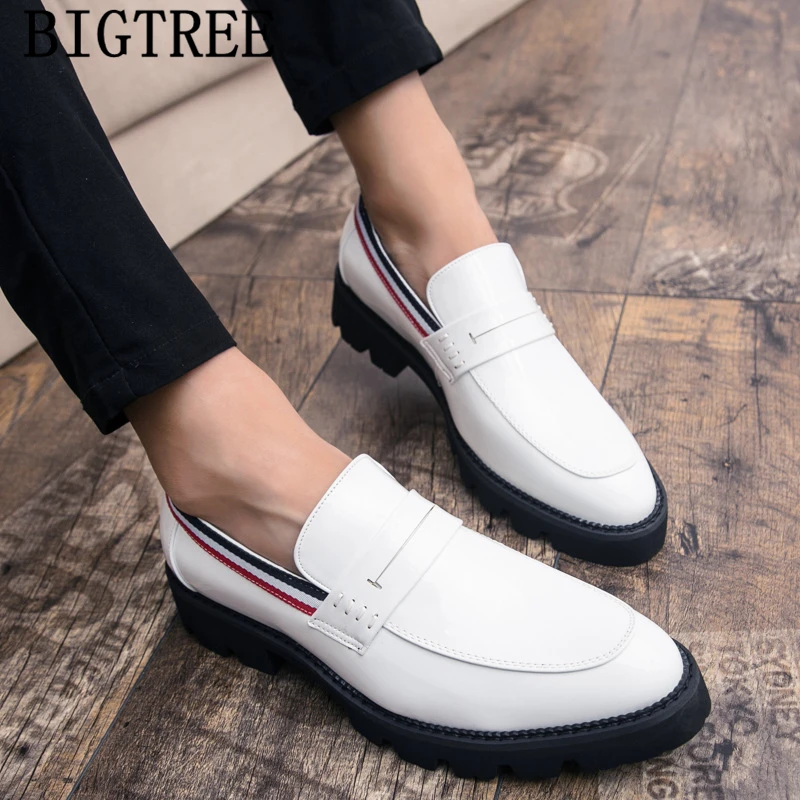 Итальянская обувь для мужчин Кожаные модельные туфли Официальная мужская элегантная Coiffeur Мужские