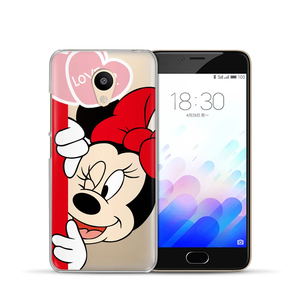 Милый мультяшный чехол для Meizu M5 M5S 5 2 дюйма силиконовый U10 U20 M3 M6 Note M5C Pro 6 Мягкий