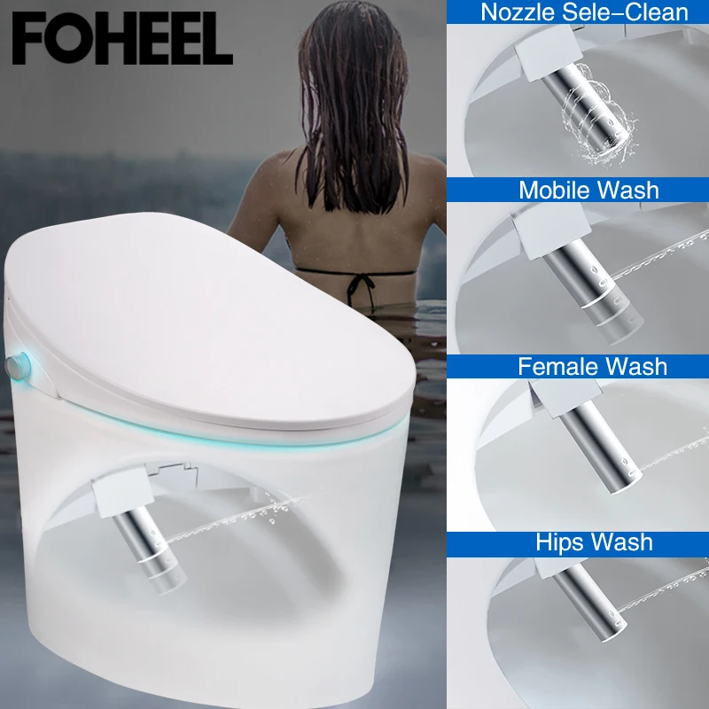 FOHEEL цельный умный туалет интегрированный автоматический массаж