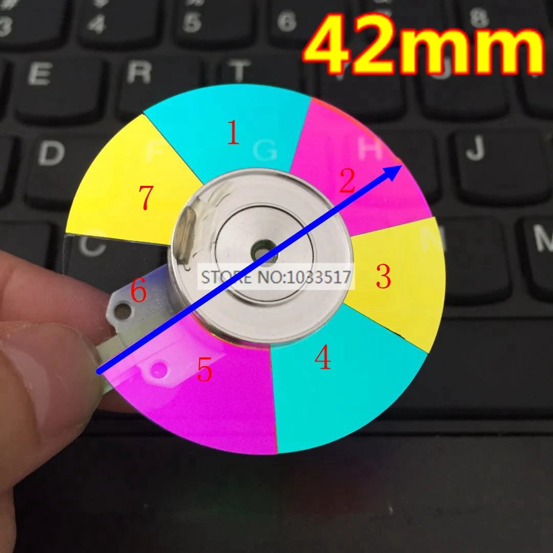 

Projector Color Wheel for optoma HD32 Projector diameter 42mm 7colors