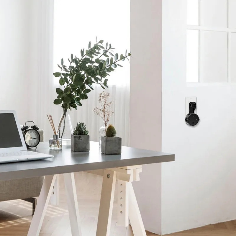 Крытая настенная Подставка Кронштейн вешалка зажим с USB кабелем для эхо точки 2 ой