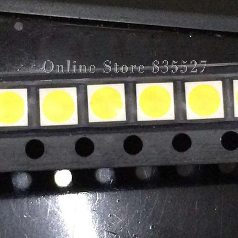 200 шт./лот СВЕТОДИОД SMD 3030 теплый белый 3000K 6 в двойной чип мА 1 Вт светодиод