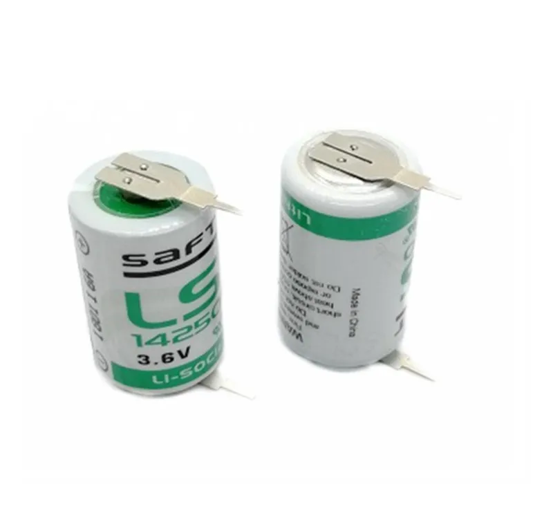 4 шт./лот новый оригинальный SAFT LS 14250 LS14250 1/2 AA 1/2AA 3 6 В 1250 мАч ПЛК литиевая батарея с