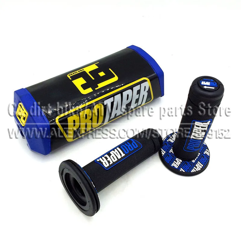 Защитные ручки на руль для велосипеда синие Pro Taper 22 мм/28 мм Bars PT|grip blue|handle gripdirt bike