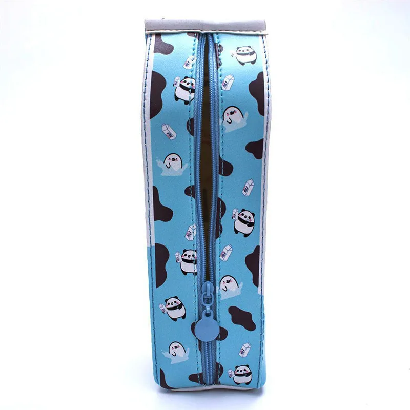 Creative PU Leather Pencil Case Simulation Milk Box cute pencil case Kawaii Stationery School Supplies kids gift | Канцтовары для