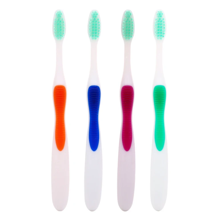 

3098 4pcs/pack Natural Soft Teeth Whitening Charcoal Bristles Toothbrush For Daily Teeth Cleaning