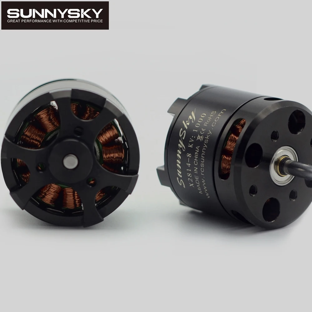 1 шт. SunnySky X2814 серии 900KV 1000KV 1100KV 1250KV 1450KV Outrunner безщеточный мотор для внешнего ротора