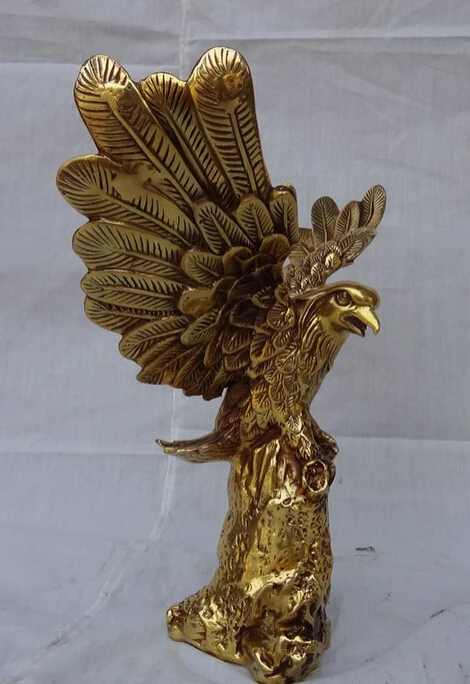 Песня voge Gem S4797 9 &quotКитайская медная фольклорная птица открытые крылья Летающий