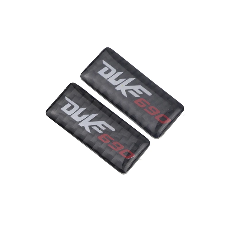 

KODASKIN Motorcycle 3D Raise Real Carbon Stickers Emblem Decals for Motorbike DUKE690