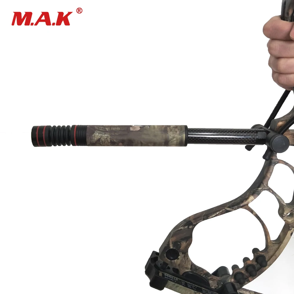 

2 Color Archery Compound Bow Stabilizer 7-11 Inches Adjustable Balance-X Aluminum Bow Accessories for Hunting Shooting