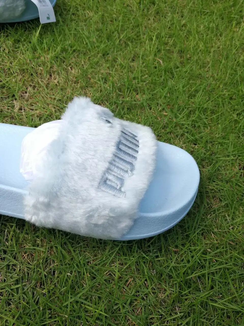 20182018 НОВЫЙ PUMA X Rihanna Fenty Leadcat меха слайд унисекс/Для мужчин/Для женщин бадминтон