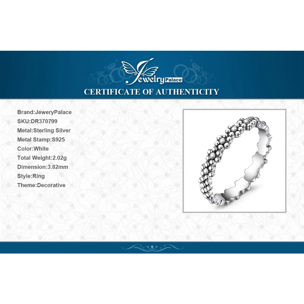 Jewelrypalace стерлингового серебра 925 ромашки серебро чулок кольцо | Украшения и