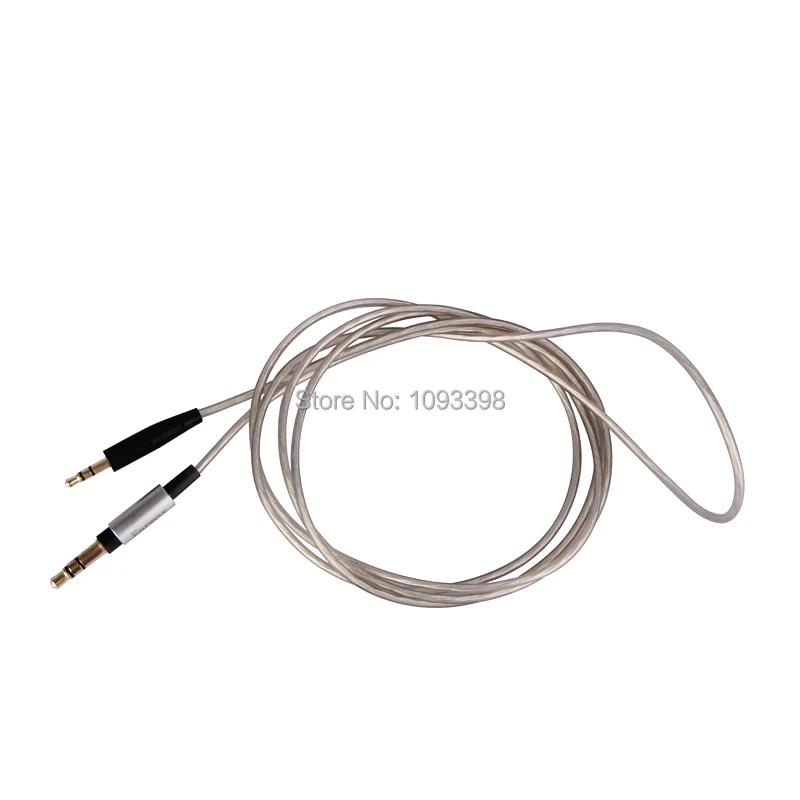 Одежда высшего качества Замена обновления Серебряный аудиокабель для Bose на ухо SoundTrue OE2 AE2 AE2i наушники гарнитура