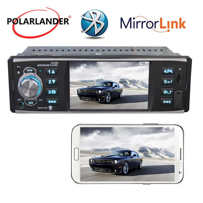 

radio cassette player 4 inch HD/USB/SD/FM/MP5 player 1 din car radio stereo Bluetooth screen mirroring link Autoradio auto tapes