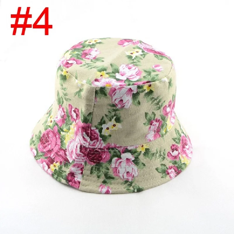 Панама женская хлопковая с цветочным принтом 1 шт.|cotton bucket hat|bucket hathat hat |