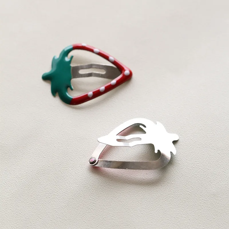 5 шт./лот Новый дизайн Детские милые красочные заколки для волос с фруктами