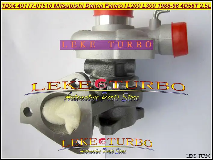 Free Ship TD04 49177-01500 49177 01500 MD168053 Oil Cool Turbo For Mitsubishi SHOGUN Delica Pajero L200 L300 4D56 DE 4D56T 2.5L |