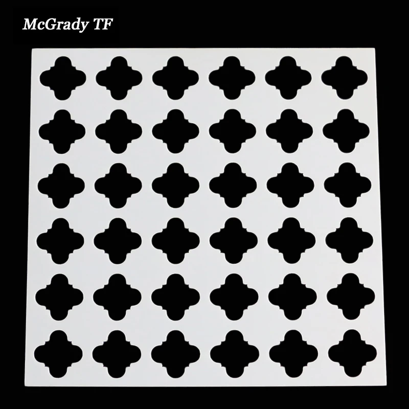 Трафарет для торта Скрапбукинг DIY Фотоальбом маскировки спрей Окрашенные звезда